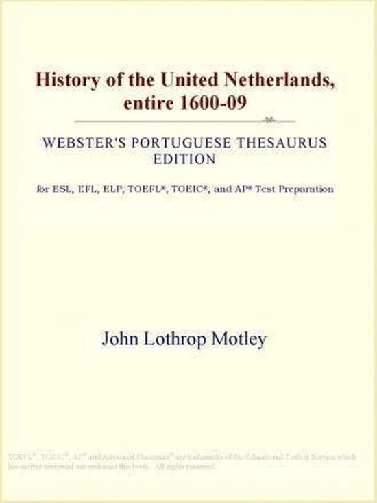 History of the United Netherlands, entire 160009 (ster's Portuguese