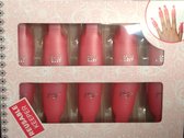 Nail Remover Set (10pcs), Herbruikbare nagelclips, kunstnagels, gellak, nagellak