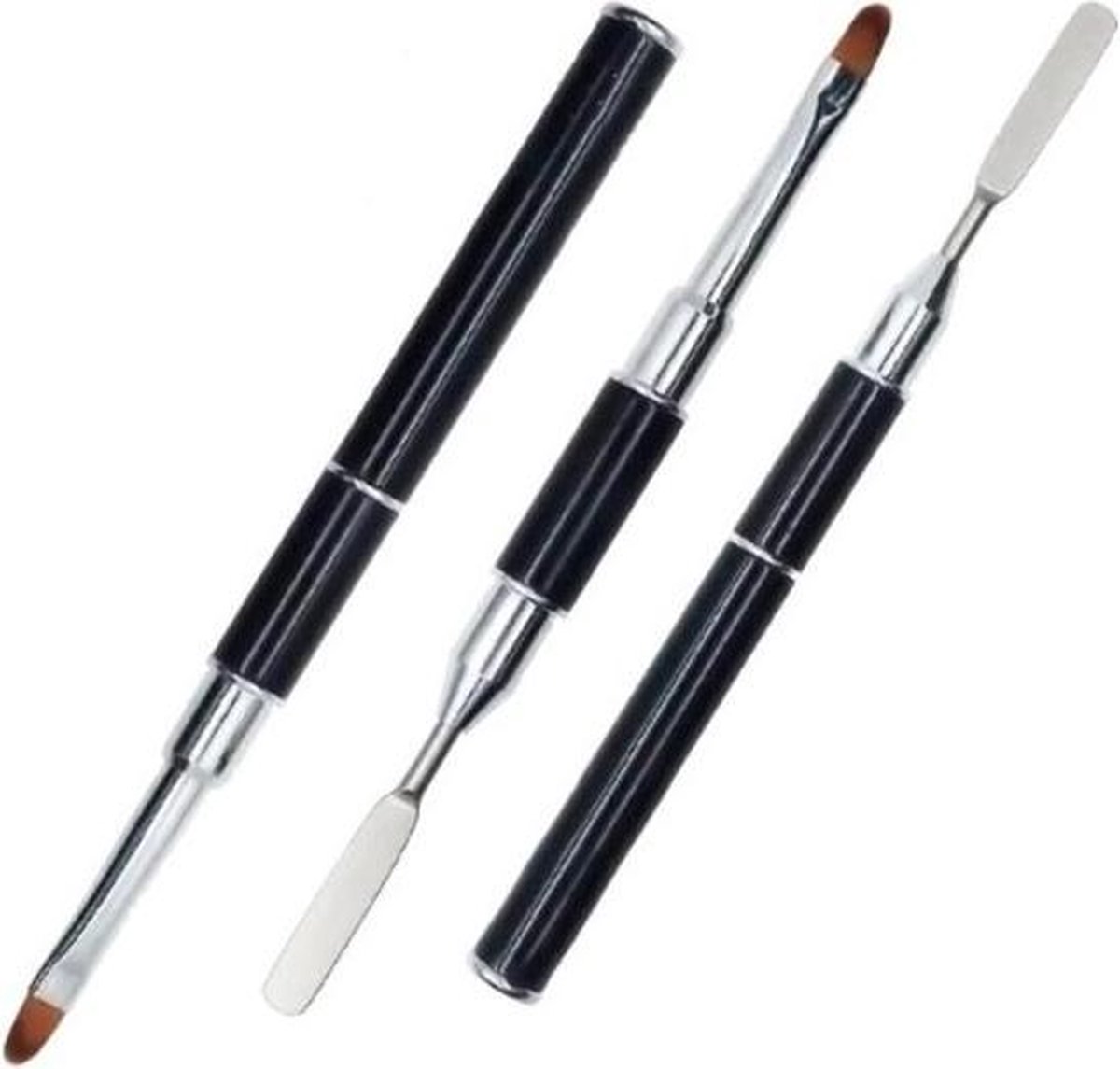 Goedkoopste Poly gel tool met gel penseel - Nail gel tool - Polygel tool