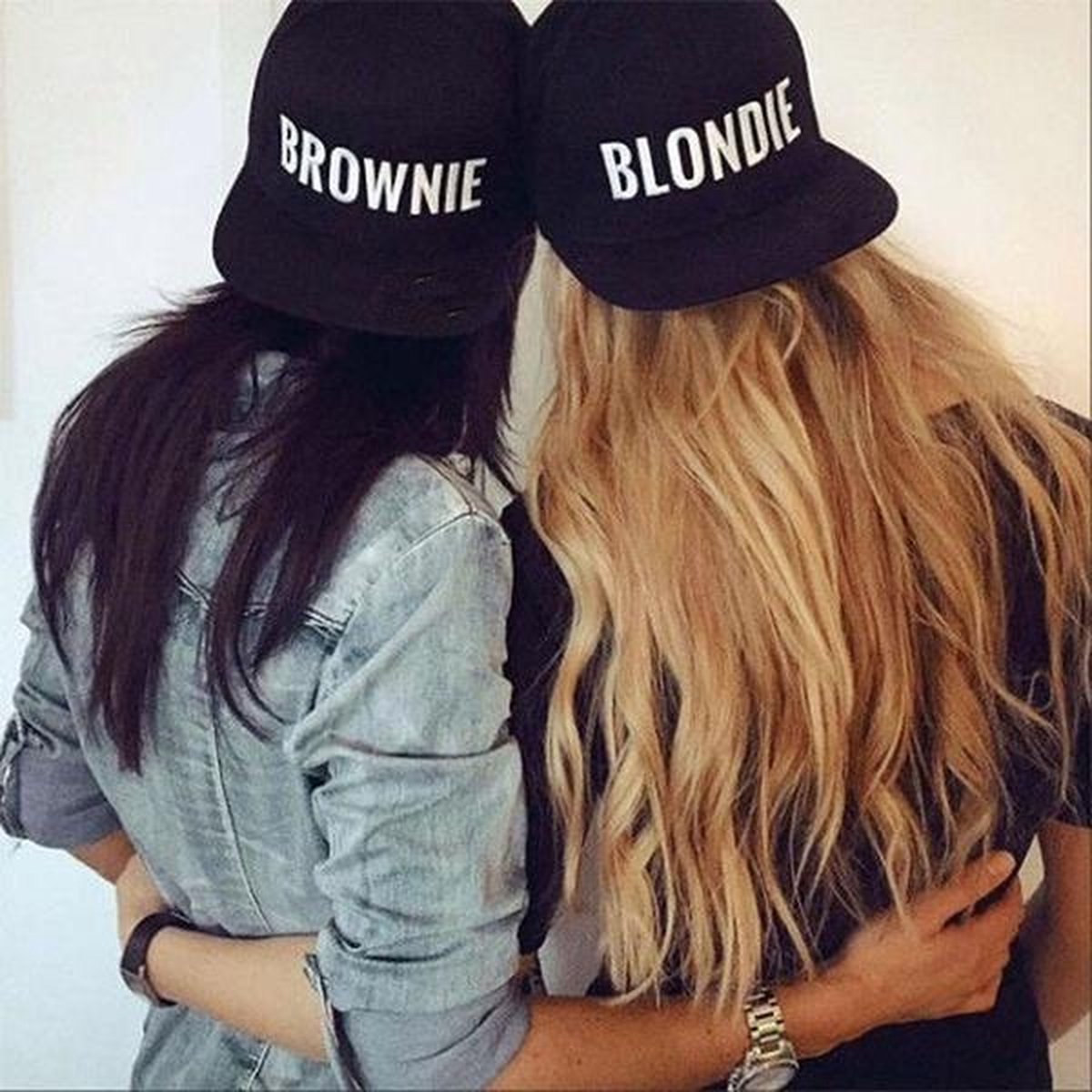 Blondie & Brownie snapback Petten | set | Cap | Pet | bol.com