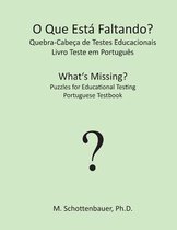 O Que Est Faltando? Quebra-Cabe a de Testes Educacionais