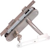 Eurofix Deurslot-set voor tuindeur | RVS | PC85 slot | Rond/Ovaal model