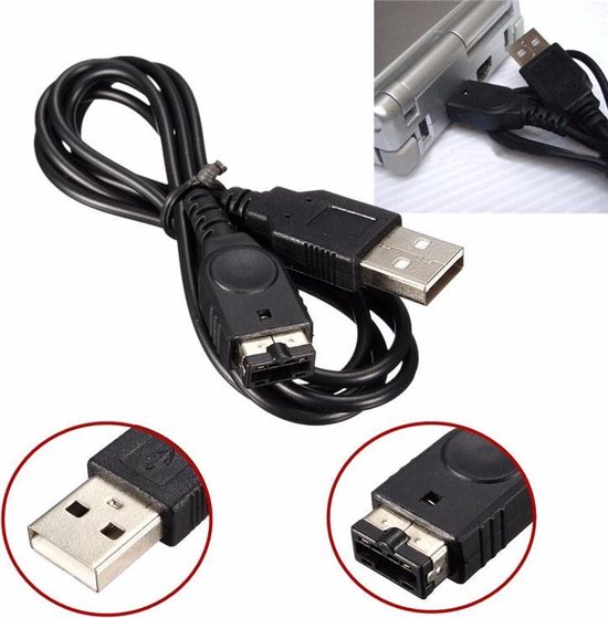 USB Oplader / Oplaadkabel Lader Voor Nintendo DS & Gameboy Advance / GBA SP  | bol.com