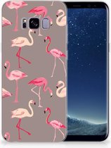 Geschikt voor Samsung Galaxy S8 Plus TPU-siliconen Hoesje Flamingo