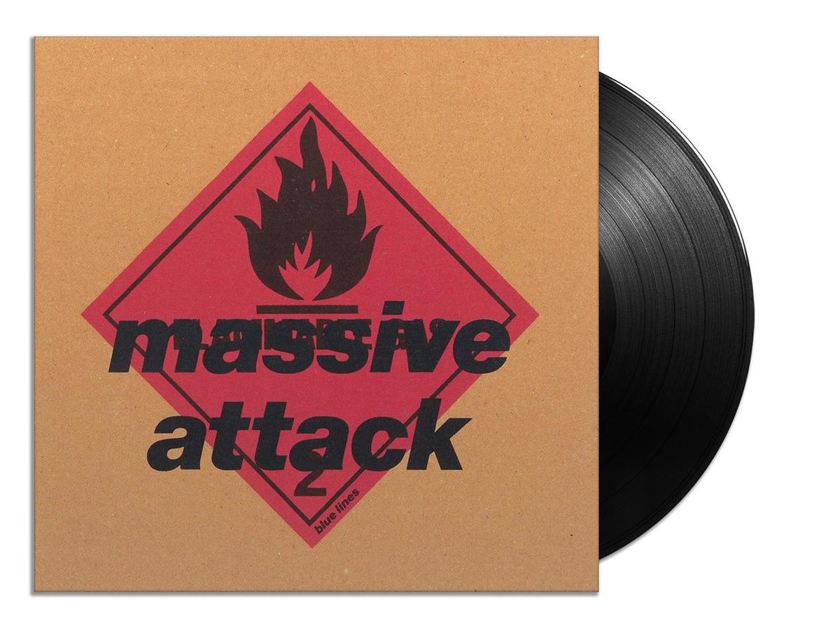 Massive Attack Blue Lines LP - Triphop album met Unfinished