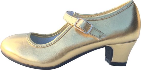 Elsa & Anna schoenen goud - Prinsessen schoenen - maat 32 (binnenmaat 21  cm) bij... | bol.com