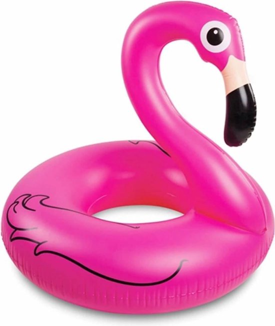 Out of the Blue - Flamingo - Zwemband - Opblaasbaar - Roze - 90 cm | bol.com