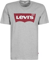 Levi Shirt - Maat L  - Mannen - grijs/rood/wit