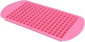 Roze mini ijsblokjes maker - IJsblokjes vorm/ijsklontjes vorm 160 klontjes
