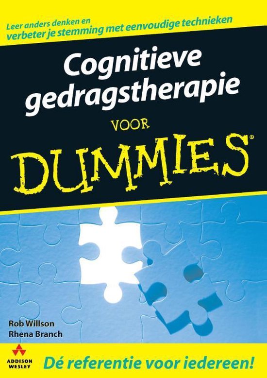 Cover van het boek 'Cognitieve gedragstherapie voor dummies'