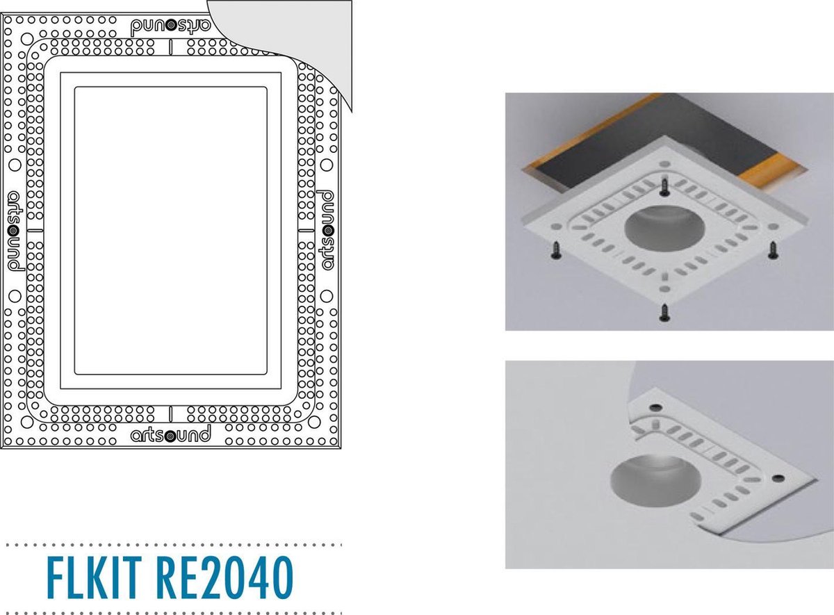 FLKIT RE2040, Flush mount kit voor RE2040