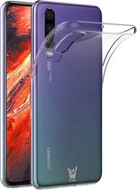 Hoesje geschikt voor Huawei P30 Hoesje - Transparant Siliconen TPU Soft Gel Case
