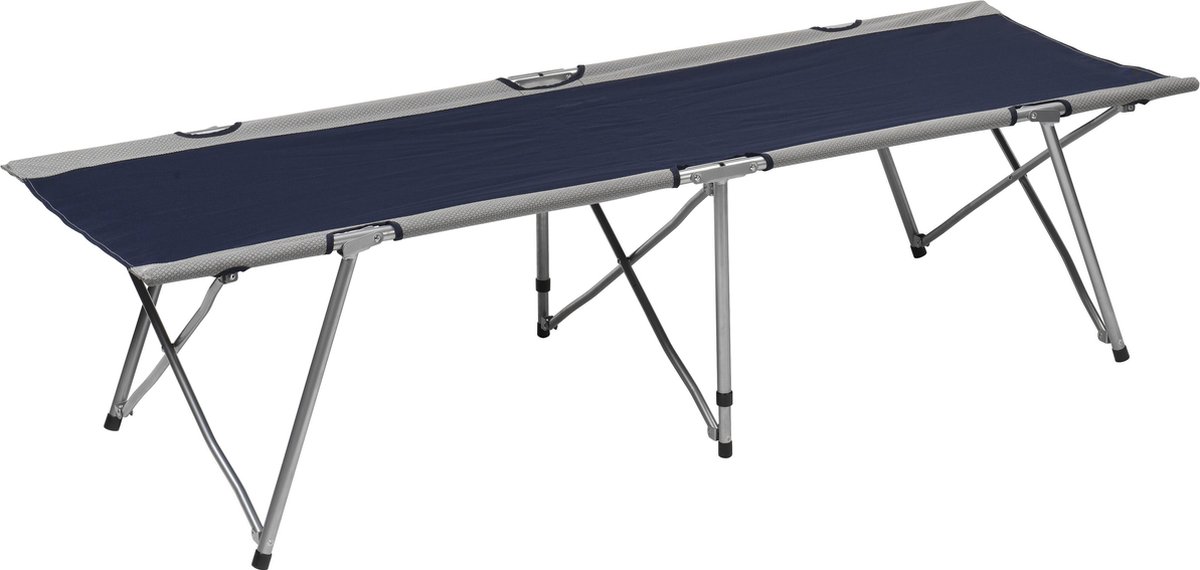 Campart Travel - Veldbed Blauw - BE-0641