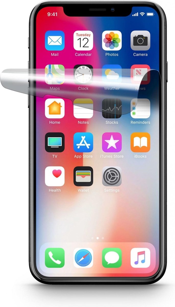 Cellularline Spfiph8 Screenprotector (Folie) Geschikt Voor: Apple Iphone X 1 Stuks