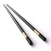 ChopStore Kitami Gold Chopsticks - 27,3 cm - Zwart