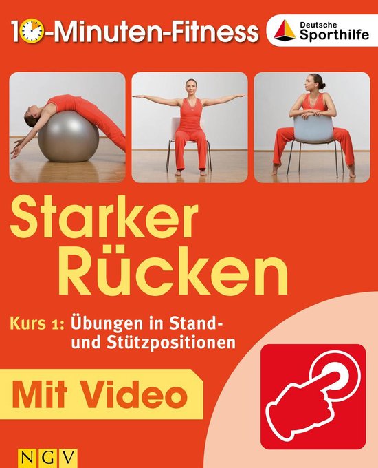 10-Minuten-Fitness 7 - Starker Rücken - Kurs 1: Übungen in ... - cover