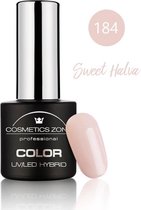 Cosmetics Zone UV/LED Hybrid Gel Nagellak 7ml. Sweet Halva 184