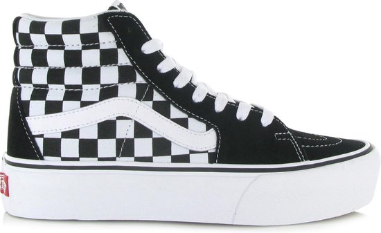 Vans SK8-Hi Platform 2 Checkerboard / Wit - Dames Sneaker- VN0A3TKNQXH -  Maat 36.5 | bol.com