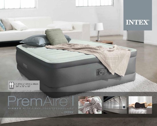 FULL PREMAIRE I ELEVATED AIRBED W/ FIBER-TECH BIP van Intex — afbeelding 4