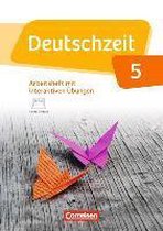 Deutschzeit 5. Schuljahr. Arbeitsheft mit Lösungen und interaktiven Übungen