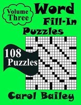 Word Fill-In Puzzles, Volume 3