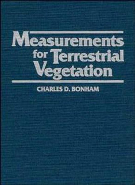 Measurements for Terrestrial Vegetation - cover