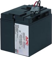 APC Replacement Battery Cartridge #7 - UPS-batterij - 1 x Loodzuur - zwart - voor P/N: SMT1500C, SMT1500I-AR, SMT1500IC, SMT1500NC, SMT1500TW, SMT1500US, SUA1500ICH-45