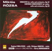 Rózsa: Concerto for Cello and Orchestra; Sinfonia Concertante