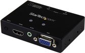 StarTech.com 2x1 VGA + HDMI naar VGA converter switch met prioriteitsomschakeling 1080p