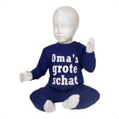 Fun2Wear Oma's Grote Schat Navy mt.128