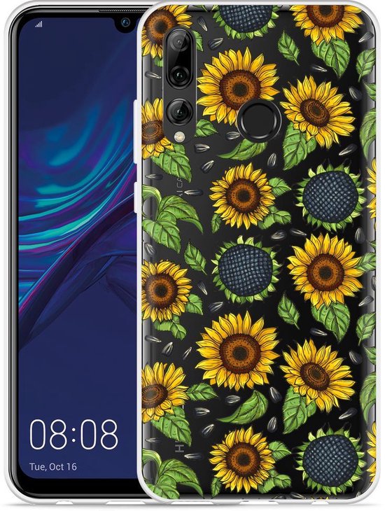 Huawei P Smart Plus 2019 Hoesje Sunflowers | bol.com