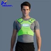 Invincer® - Hardloop verlichting - ReflectiveSport Wildsaver - Led vest hardloop reflectievest Geel - XL