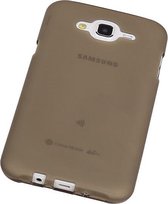 Samsung Galaxy J5 TPU Hoesje Transparant Grijs � Back Case Bumper Hoes Cover