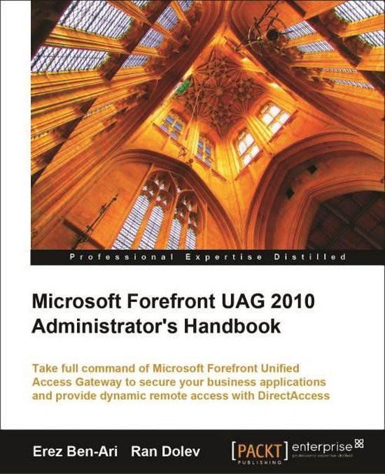 Microsoft Forefront Uag 2010 Administrator's Handbook - cover
