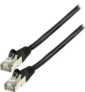 FTP CAT 6 netwerk kabel 1,00 m zwart