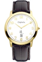 Orphelia 132-6700-13 - Horloge - Leder -  Roestvrij staal