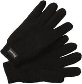 Thinsulate Handschoenen Gebreid Dames Zwart Maat 8