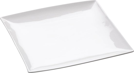 Maxwell & Williams East Meets West Bord Dinerbord - 26 x 26,5 x 2,5 cm - Wit