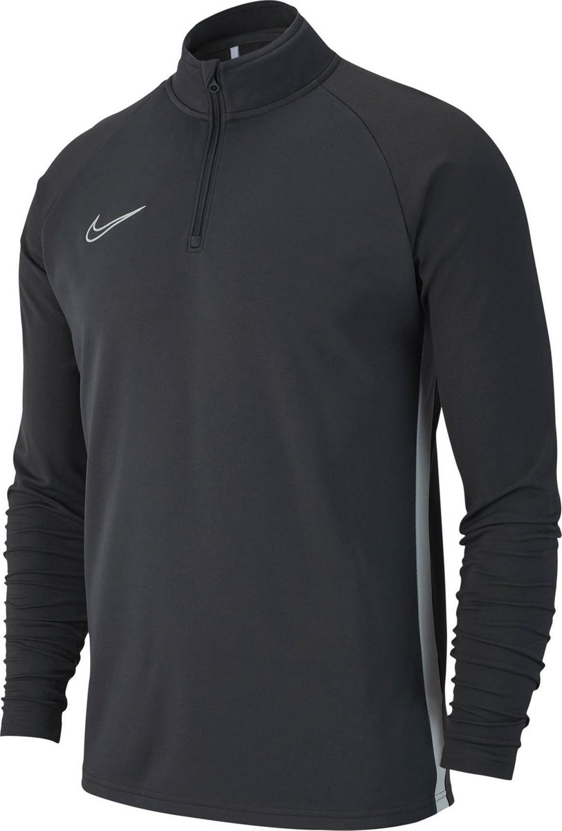Nike Dry Academy 19 Drill Top Sportshirt - Maat S  - Unisex - zwart/wit Maat 128/140