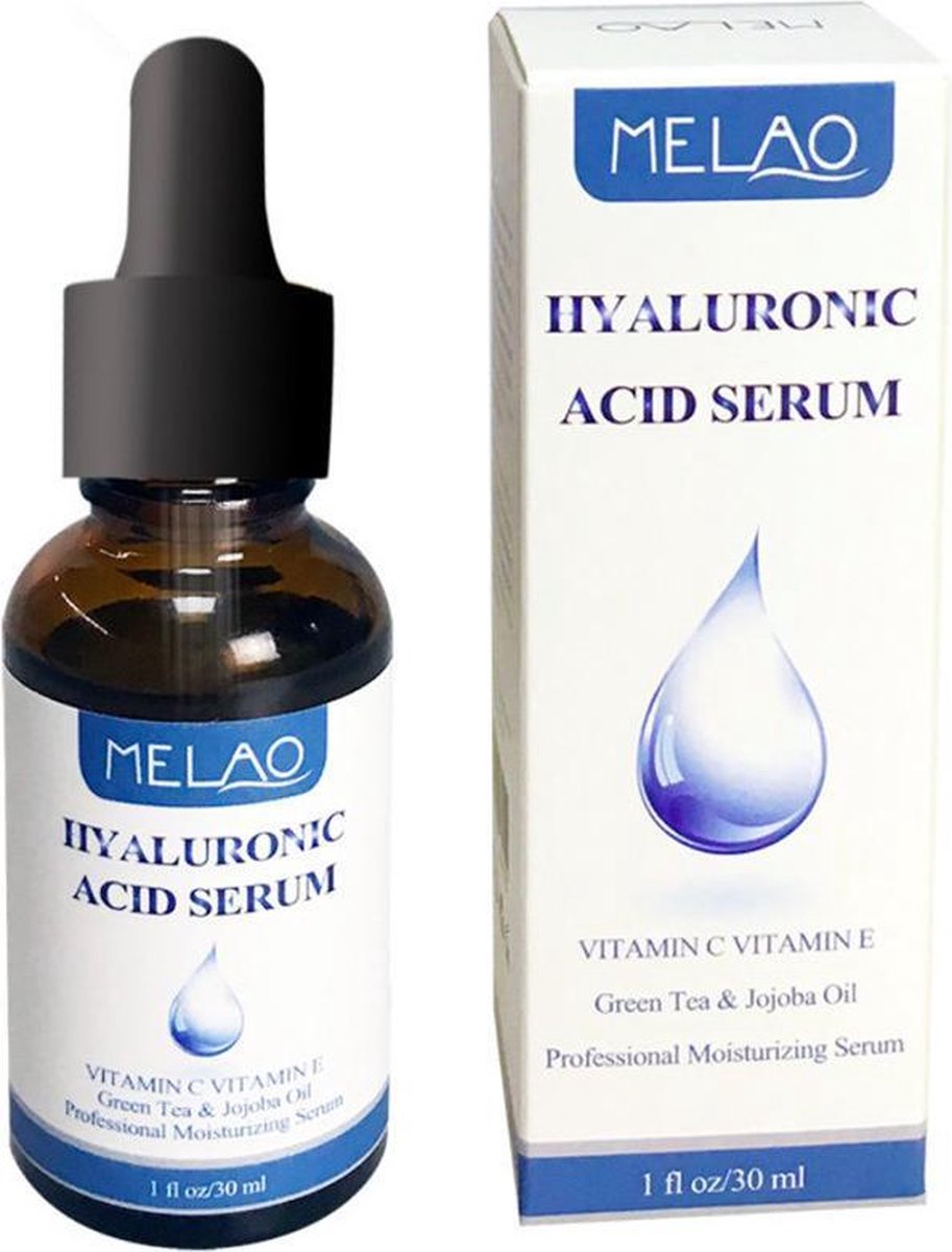 Melao hyaluronzuur serum - Vitamine C + E - Acid serum - 30 ml