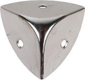 Kofferhoek 25 mm | staal verzinkt | 2 STUKS