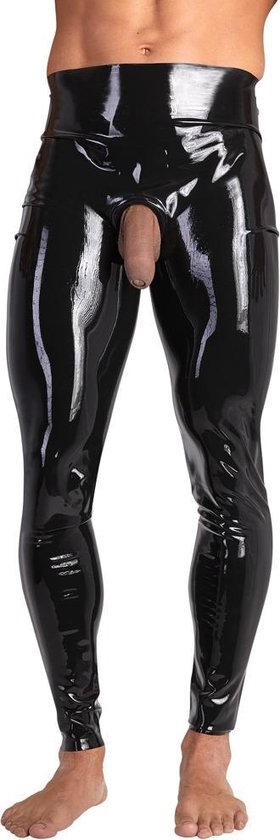 Mannen Latex Leggings L