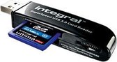 Integral USB 3.0 Card Reader - Card reader ( MS, MS PRO, SD, MS Duo, MS PRO Duo, miniSD, microSD, SDHC, miniSDHC, MS Micro, microSDHC, MS PRO-HG Duo, SDXC, SDHC UHS-I, SDXC UHS-I ) - USB 3.0