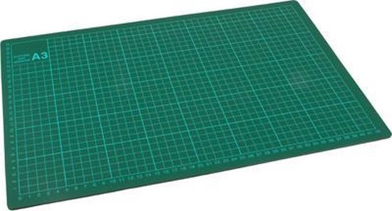 Snijmat A3 formaat (300 mm x 450 mm) - groen | bol.com