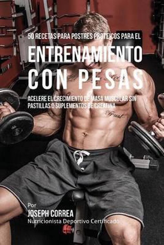 50 Recetas Para Postres Proteicos Para El Entrenamiento Con  ... - cover
