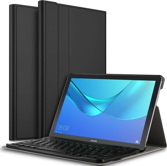 Huawei MediaPad M5 10 10 Pro Bluetooth Keyboard Cover zwart Huawei MediaPad M5 10 10 Pro Bluetooth Keyboard Cover zwart