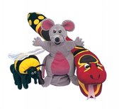 Jolly Phonics Puppets Set x3 PACK TOYS