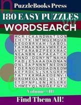 PuzzleBooks Press Wordsearch 180 Easy Puzzles Volume 10