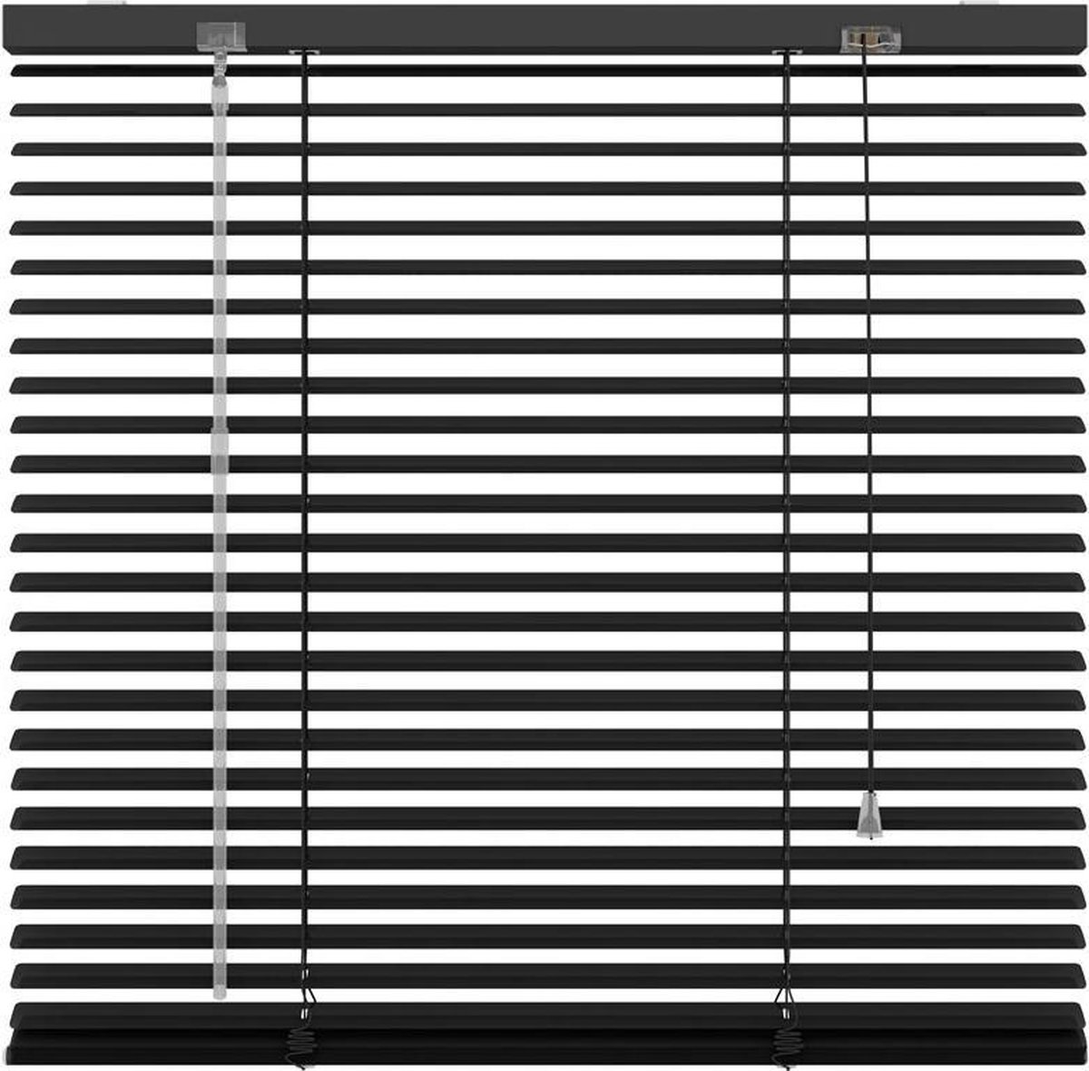 Decosol jaloezie - 25mm aluminium - 100x180 cm - mat zwart