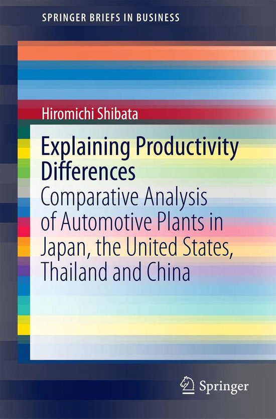 SpringerBriefs in Business - Explaining Productivity Differe ... - cover